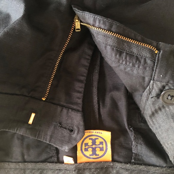 SOLD! Tory Burch black straight leg pants size 12 - Picture 5 of 6